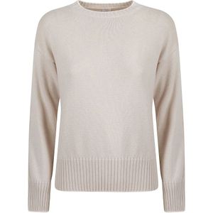 Eleventy, Dames, Truien, Beige, Maat: S Kasjmier,