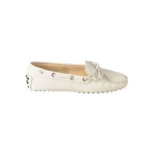 Tod's Loafers , White , Dames , Maat: 39 1/2 EU