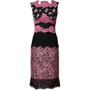 Dolce & Gabbana, Dames, Jurken, Veelkleurig, Maat: XS Zijde,
