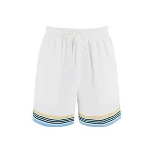 Casablanca Casual Shorts , White , Heren , Maat: S