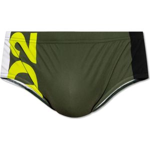 Dsquared2, Heren, Badkleding, Groen, Maat: 2XL Polyamide,