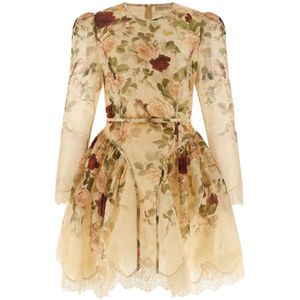 Zimmermann, Dames, Jurken, Veelkleurig, Maat: 2XS Katoen,
