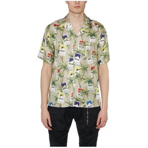 Rhude, Heren, Overhemden, Veelkleurig, Maat: L Zijde,