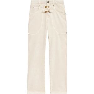 Isabel Marant, Dames, Broeken, Beige, Maat: S