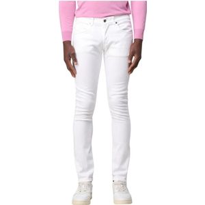 Dondup, Heren, Jeans, Wit, Maat: W36 Katoen,