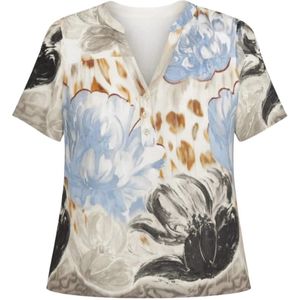 2-Biz, Dames, Blouses & Shirts, Veelkleurig, Maat: L Viscose,