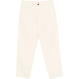 C.p. Company, Heren, Broeken, Wit, Maat: XL Gabardine,