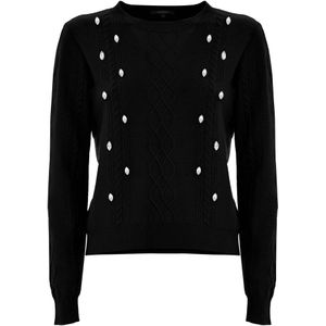 Kocca, Dames, Truien, Zwart, Maat: S Wol,