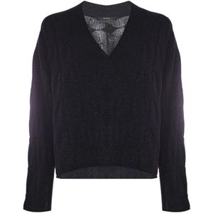 Kocca, Dames, Truien, Zwart, Maat: XL Wol,