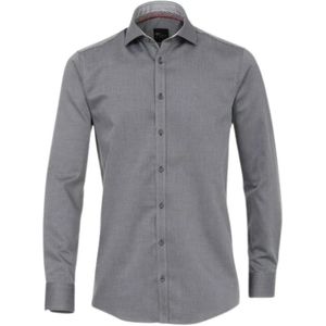 Katt, Heren, Overhemden, Grijs, Maat: S