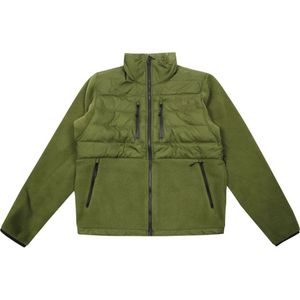 The North Face, Heren, Jassen, Groen, Maat: S Leer,
