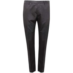 Mauro Grifoni, Heren, Broeken, Zwart, Maat: XL Wol,