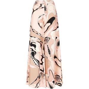 Pucci, Dames, Broeken, Veelkleurig, Maat: XS Zijde,