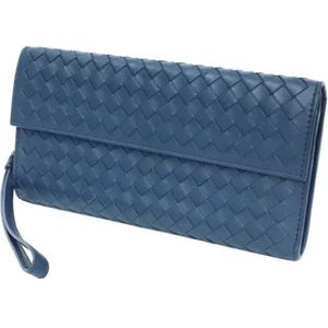 Bottega Veneta Vintage, Dames, Pre-owned, Blauw, Maat: ONE Size