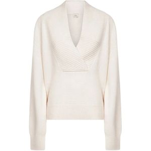 Loulou Studio, Dames, Truien, Beige, Maat: S Kasjmier,