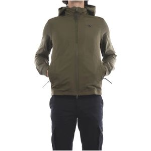 Aeronautica Militare, Heren, Jassen, Groen, Maat: M Katoen,