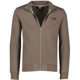 Superdry, Heren, Sweatshirts & Hoodies, Bruin, Maat: 3XL Katoen,