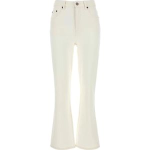 Tory Burch, Dames, Jeans, Wit, Maat: W29 Denim,