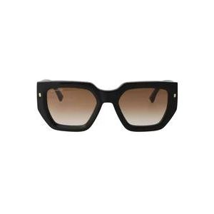 Dsquared2 Stijlvolle zonnebril voor vrouwen , Black , Dames , Maat: 53 MM