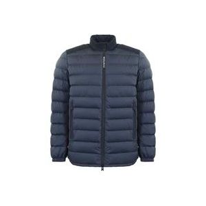 Woolrich Heren Bering Tech Jacket Blauw , Blue , Heren , Maat: XL