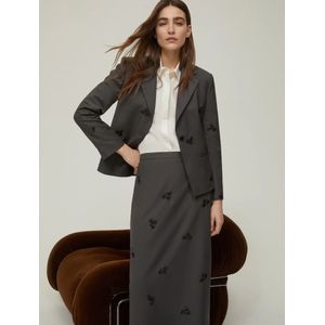 Pennyblack, Dames, Jassen, Grijs, Maat: S Leer,