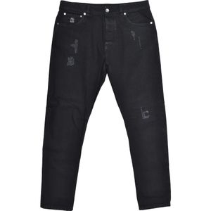 Brunello Cucinelli, Heren, Jeans, Zwart, Maat: 2XL