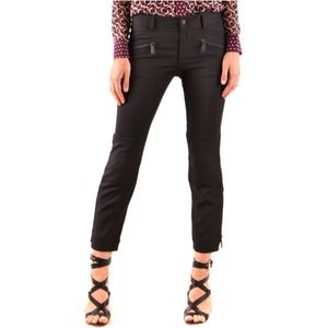 Dsquared2, Dames, Broeken, Zwart, Maat: 2XS Denim,