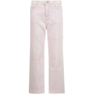 Ganni, Dames, Jeans, Roze, Maat: W26 Denim,