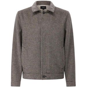 Vince, Heren, Jassen, Bruin, Maat: L Wol,