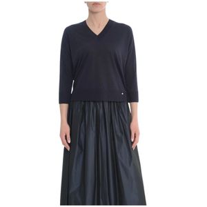 Herno, Dames, Truien, Blauw, Maat: S Jersey,