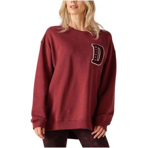 Deblon Sports, Dames, Sweatshirts & Hoodies, Rood, Maat: XS Katoen,