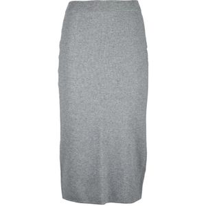 Max Mara Studio, Dames, Rokken, Grijs, Maat: S Wol,