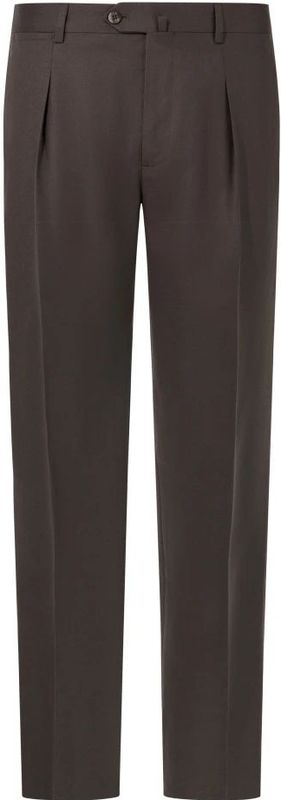 Boggi Milano - Flanellen Broek - Bruin