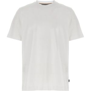 Hugo, Heren, Tops, Wit, Maat: L Katoen,