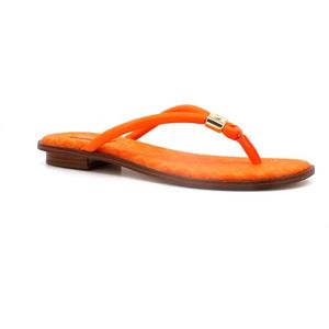 Michael Kors, Dames, Schoenen, Oranje, Maat: 36 EU Leer,