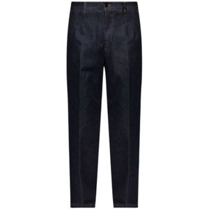 Dolce & Gabbana, Heren, Jeans, Blauw, Maat: XL Denim,