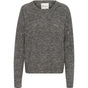 My Essential Wardrobe - Gebreide Trui - Grijs