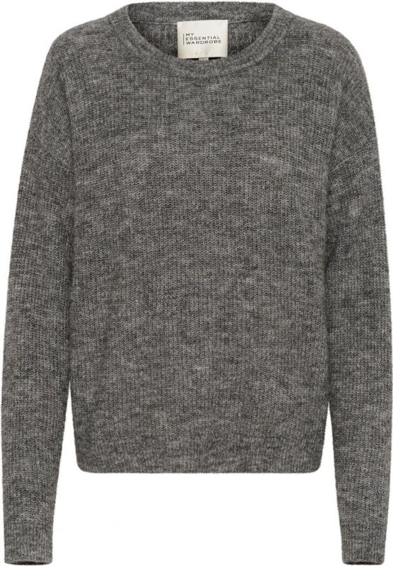 My Essential Wardrobe - Gebreide Trui - Grijs