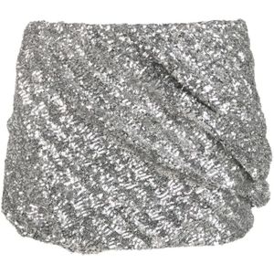 The Attico, Dames, Rokken, Grijs, Maat: S