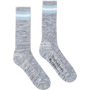 Universal Works, unisex, Ondergoed, Blauw, Maat: M Katoen,