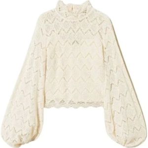 Twinset - Beige Blouse - Katoen