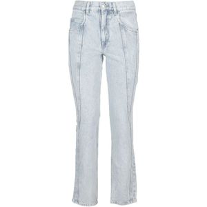 Isabel Marant, Dames, Jeans, Blauw, Maat: S Katoen,