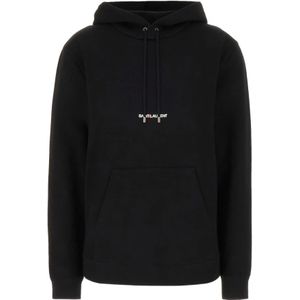 Saint Laurent, Dames, Sweatshirts & Hoodies, Zwart, Maat: L Katoen,