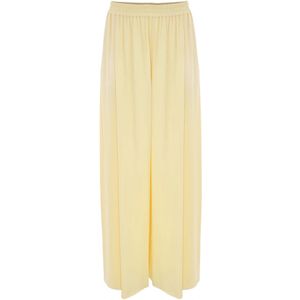 Kocca, Dames, Broeken, Geel, Maat: L