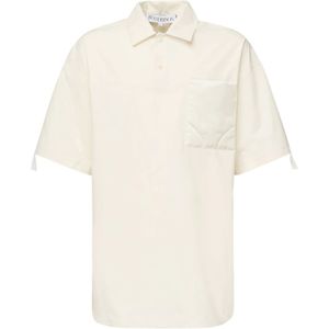 JW Anderson, Heren, Tops, Wit, Maat: M Satijn,