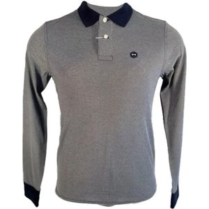 Eden Park, Heren, Tops, Grijs, Maat: S Katoen,