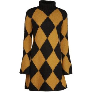 La DoubleJ, Dames, Jurken, Veelkleurig, Maat: XS Wol,