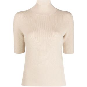 Joseph, Dames, Truien, Beige, Maat: M Katoen,