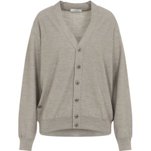 Lemaire, Dames, Truien, Beige, Maat: S Wol,