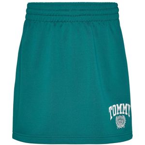 Tommy Jeans, Dames, Rokken, Groen, Maat: S Synthetisch,